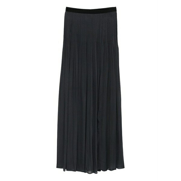 セミクチュール レディース スコート ボトムス Pleated skirt Black