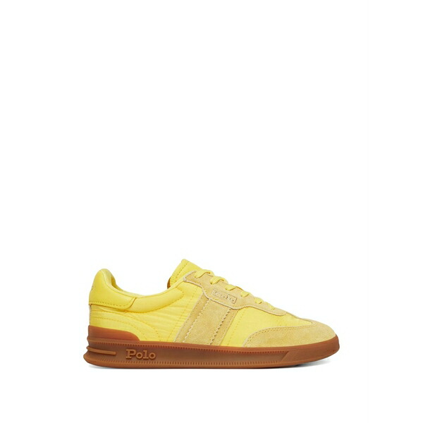 ラルフローレン レディース スニーカー シューズ Lace-up sneakers Yellow