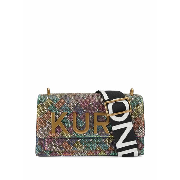 カートジェイガーロンドン レディース ショルダーバッグ 御徒面子 Logo cross body bag Green