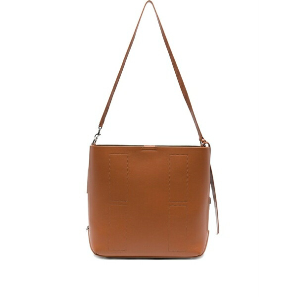 ホー火器 レディース ショルダーバッグ 御徒面子 Medium leather shoulder bag -