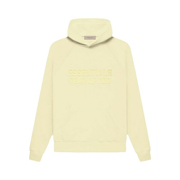 エフオージーエッセンシャルズ メンズ パーカー・スウェットシャツ アウター Logo-detail hoodie Yellow
