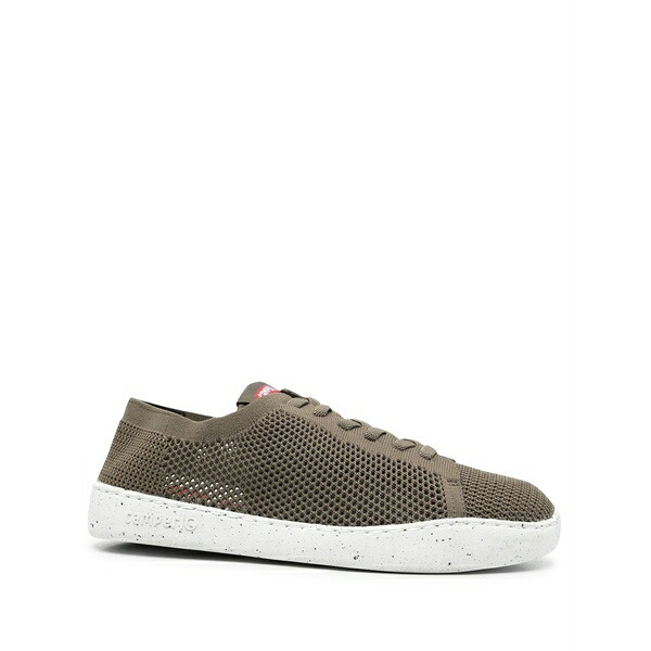 カンペール メンズ スニーカー シューズ Peu touring low-top sneakers Green