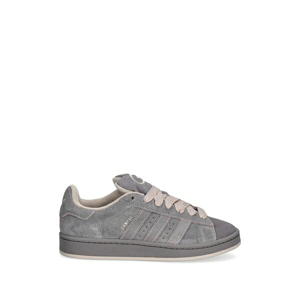 アディダス レディース スニーカー シューズ Campus suede logo sneakers Grey|asty