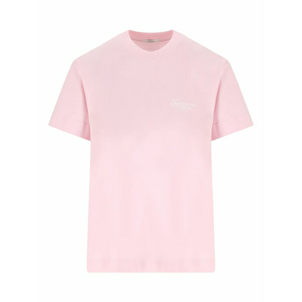 ジバンシー レディース ティーシャツ トップス Logo-print t-shirt Pink