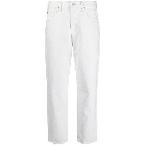 シチズンズ オブ 人間らしさ レディース ジーンズズボン下 ボトムス Devi low-rise straight-leg jeans White
