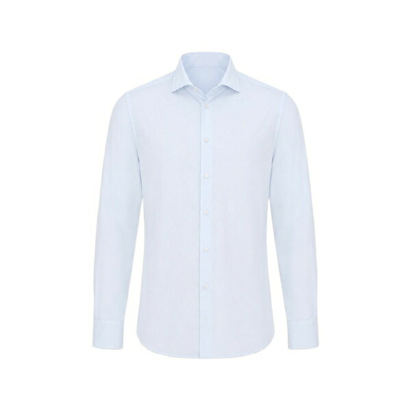 ザカス メンズ シャツ トップス Long-sleeve shirt Blue|asty