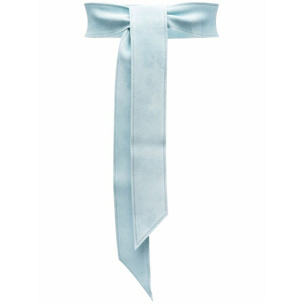 フォルテ フォルテ レディース 三尺帯 付属物 Tie-fastening suede belt Blue