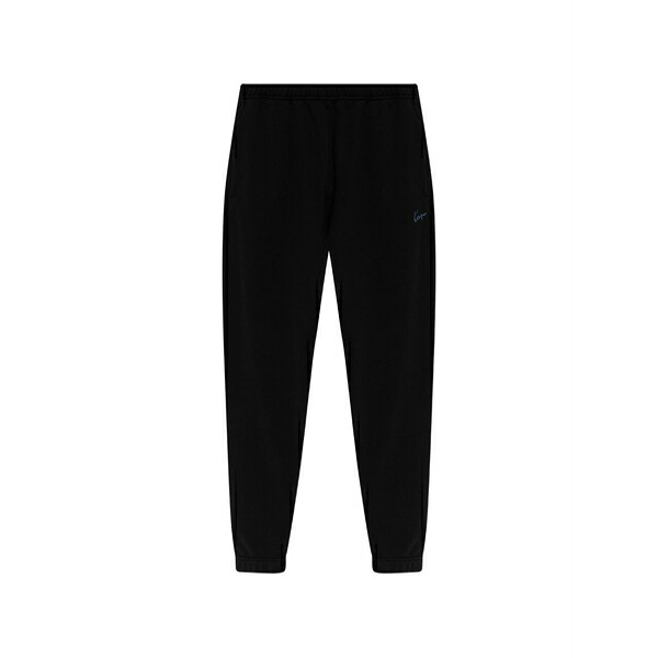 ケンゾー メンズ カジュアルパンツ ボトムス Logo-embroidered track pants Black｜asty