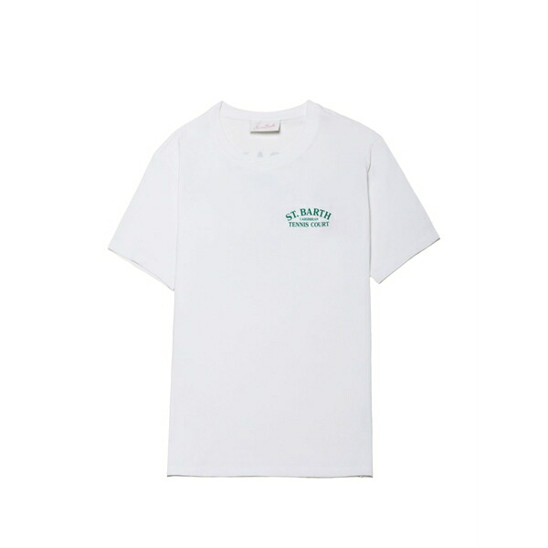 エムシーツーセイントバース レディース ティーシャツ トップス Emilie graphic-print t-shirt White
