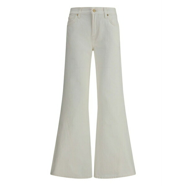 7フォーオールマンカインド レディース ジーンズズボン下 ボトムス Spencer flare jeans White