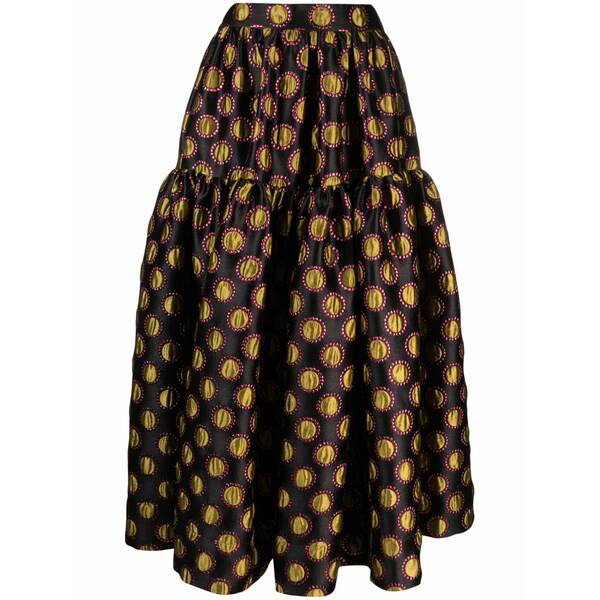 ラ・ダブル・ジェイ レディース スコート ボトムス Oscar graphic-print skirt  Black
