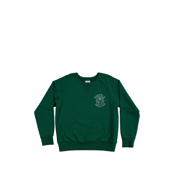 フォルテラ メンズ パーカー・スウェットシャツ アウター Harvard raglan-sleeve sweatshirt Green