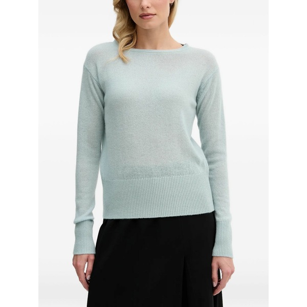 ジョープ レディース 編み物\u0026ティーシャツ アウター Embellishment knitwear Blue