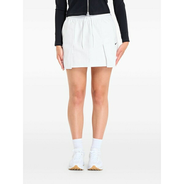 ナイキ レディース スコート ボトムス Drawstring pleated mini skirt White