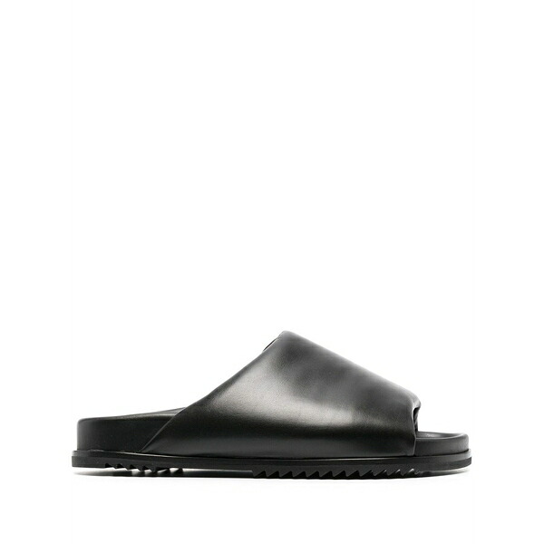 リックオウエンス レディース サンダル シューズ Granolas padded slides Black
