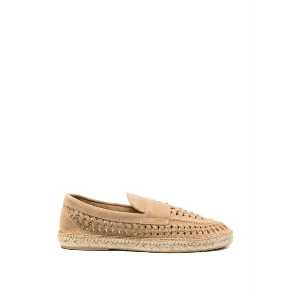 ラゴア メンズ サンダル シューズ New trenzada woven slip-on espadrilles Brown