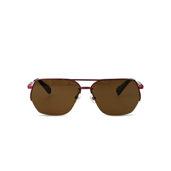 ジャクエムス メンズ サングラス・アイウェア 添え物 Pilot-frame sunglasses Brown