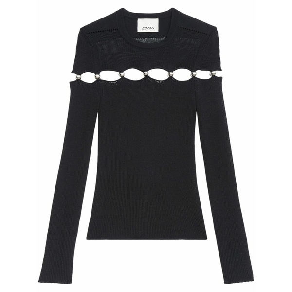 イザベル マラン レディース Tシャツ トップス Elsie top Black｜asty