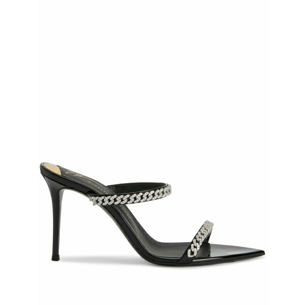 ジュゼッペザノッティ レディース サンダル シューズ 90粍 intriigo string sandals Black