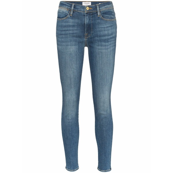 ひな形 レディース ジーンズズボン下 ボトムス Le high skinny jeans Blue