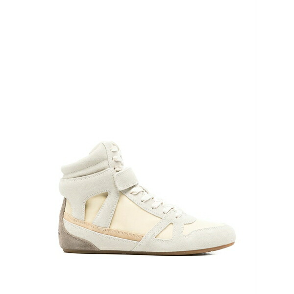 イザ呼びりん マラン レディース スニーカー シューズ Senny high-top suede sneakers Grey