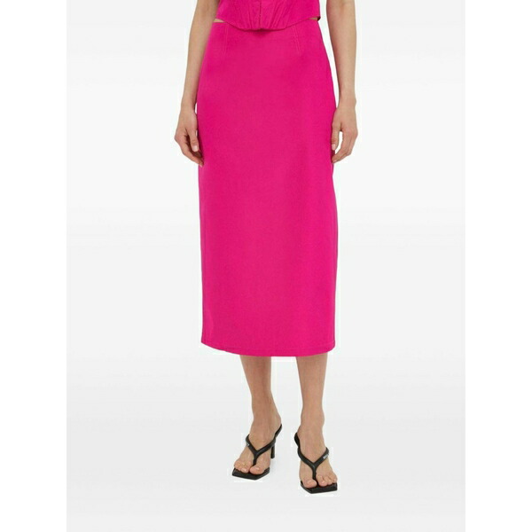 ルサム レディース スコート ボトムス Split back skirt Pink