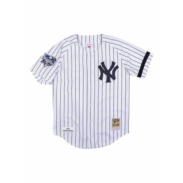 ミッチェル\u0026ネス メンズ ティーシャツ トップス Ny yankees 2000 ws mariano rivera jersey  White