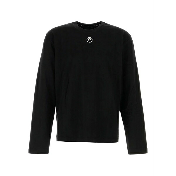 米国海兵隊員 独居室 メンズ プルオーバー トップス Long-sleeve cotton t-shirt Black
