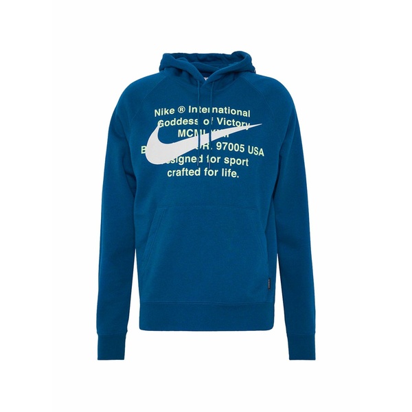 ナイキ メンズ パーカー・スウェットシャツ アウター Swoosh french terry hoodie Blue