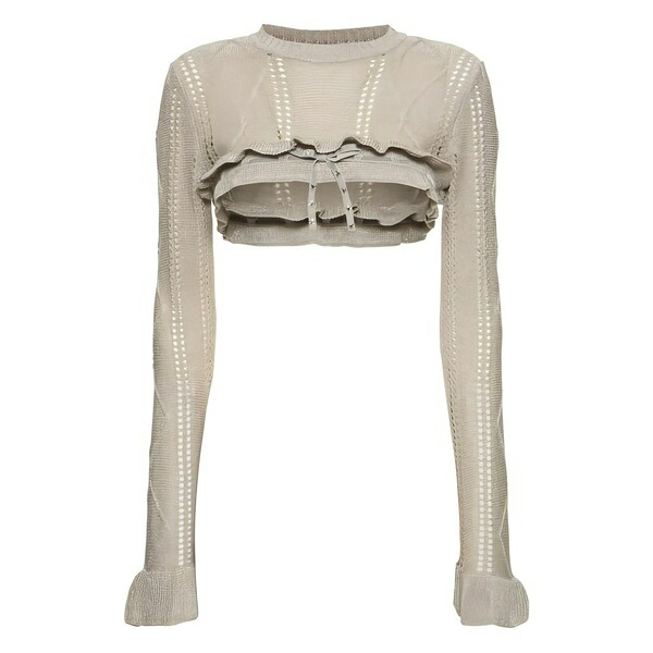 コルミオ レディース プルオーバー トップス Annalisa top Neutrals