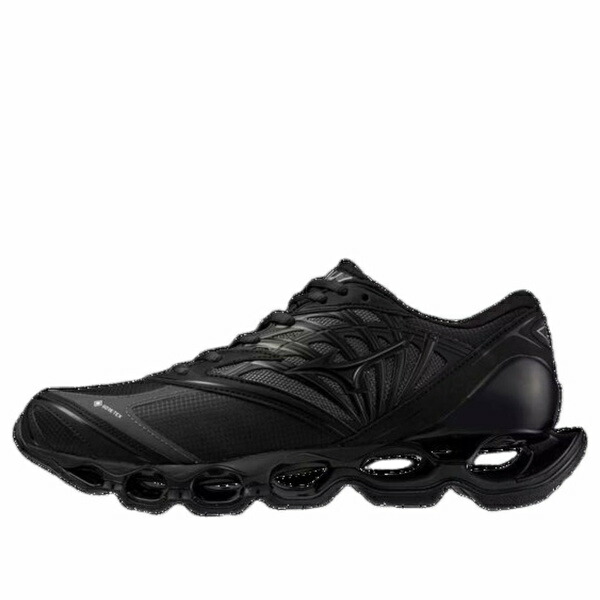 Mizuno ミズノ メンズ スニーカー  【Mizuno Wave Prophecy LS Gore-Tex \u0027Black Sand Black\u0027 D1GA256001】  大きさ US_6(24.0糎)