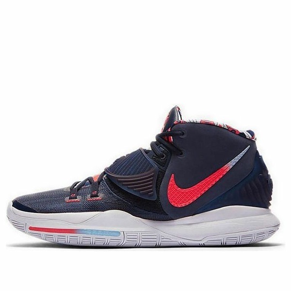 Nike ナイキ メンズ スニーカー  【Nike Kyrie 6 EP \u0027USA Navy Blue\u0027 BQ4631-402】  大きさ US_8.5(26.5糎)