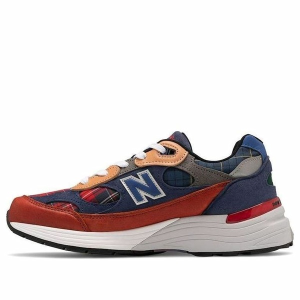 New Balance ニュー平衡にする メンズ スニーカー  【New Balance Concepts x 992 Made インチ USA \u0027Plaid\u0027 M992AD】  大きさ US_6(24.0糎)