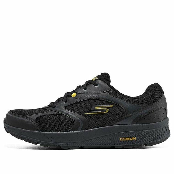 Skechers スケッチャーズ メンズ スニーカー 【Skechers Go Run Consistent 'Specie - Black Yellow' 220371-BKYL】 サイズ US_10(28.0cm)｜asty