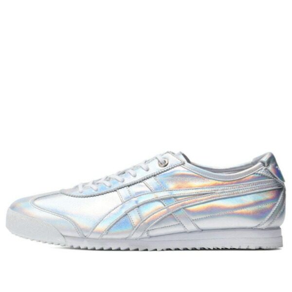 Onitsuka Tiger オニツカタイガー メンズ スニーカー  【Onitsuka Tiger Mexico 66 SD \u0027Laser Silver\u0027 1183C196-020】  大いさ US_9.5(27.5糎)