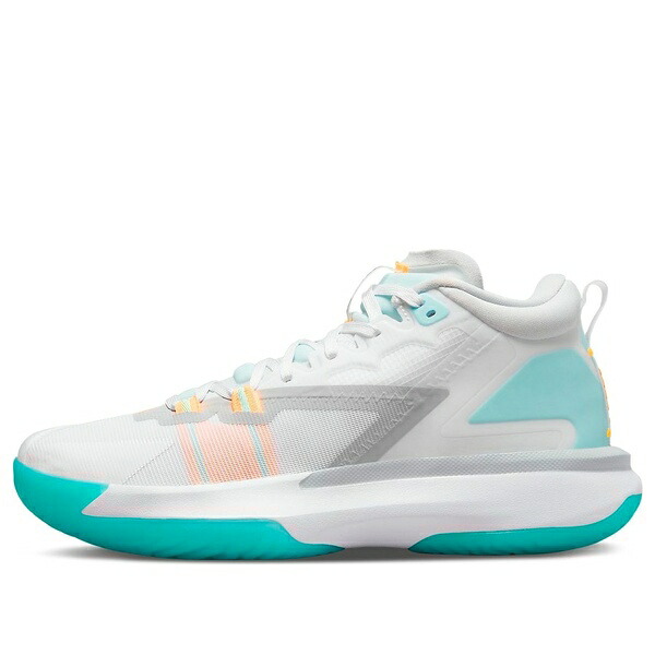 Jordan ジョーダン メンズ スニーカー  【Air Jordan Zion 1 \u0027White Dynamic Turquoise\u0027 DA3130-101】  大きさ US_M_13