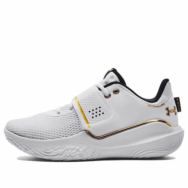 Under Armour アンダーアーマー メンズ スニーカー  【Under Armour Flow FUTR X \u0027White Metallic Gold\u0027 3024968-101】  大きさ US_10(28.0珊)