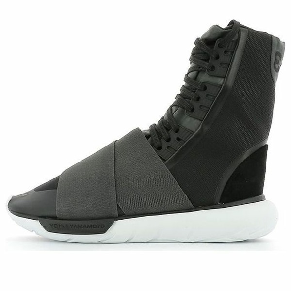 adidas アディダス メンズ スニーカー  【adidas Y-3 Qasa Boot \u0027Charcoal Black\u0027 BB4803】  大きさ US_7(25.0糎)