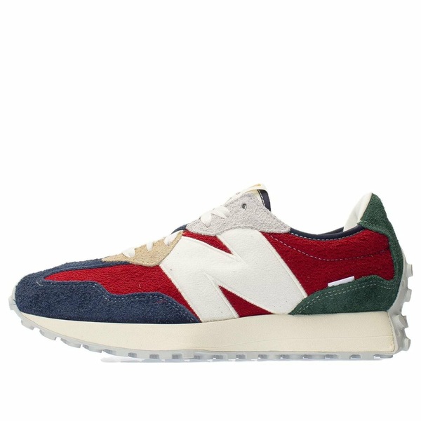 New Balance ニュー平衡にする メンズ スニーカー  【New Balance 327 \u0027Crimson Natural Indigo\u0027 MS327FI】  大きさ US_5(23.0糎)