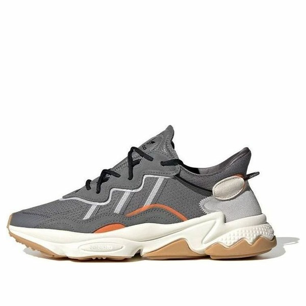 adidas アディダス メンズ スニーカー  【adidas originals Ozweego \u0027Grey White Orange\u0027 FY1569】  大きさ US_7.5(25.5珊)