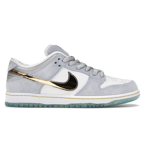 Nike ナイキ メンズ スニーカー 【Nike SB Dunk Low Sean Cliver】 サイズ US_7.5(25.5cm) Ice Blue/White-Metallic Gold-Metallic Silver|asty