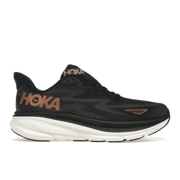 Hoka One One ホカオネオネ レディース スニーカー 【Hoka One One Clifton 9 Black Copper (Women's)】 サイズ US_6(23.0cm) Black/Copper