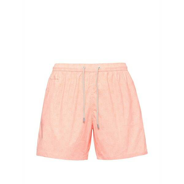 エムシーツーセイントバース メンズ 心地よいズボン下 ボトムス Octopus-print swim shorts Pink