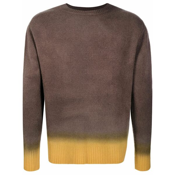 ニック・フーケ メンズ 編み物\u0026スウェーター アウター Ombr￡ sweater Brown