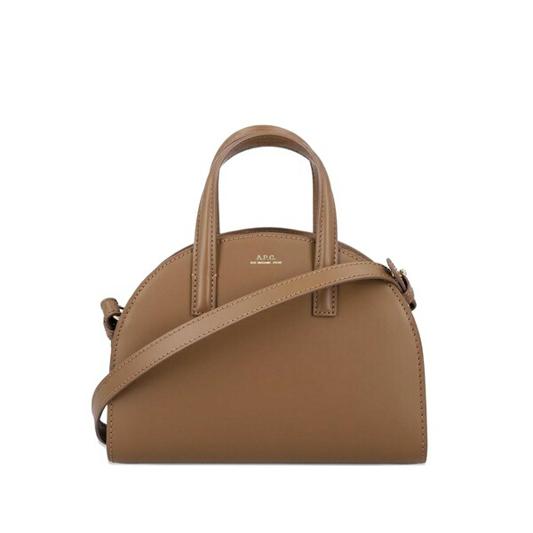 アーペーセー レディース ショルダーバッグ 御徒面子 Top handle shoulder bag Brown