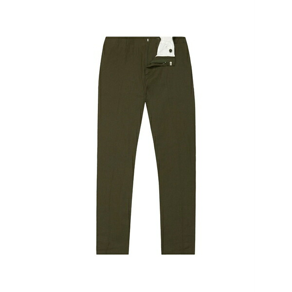 オール赤ちょうちん 赤銅色 メンズ 心地好いズボン下 ボトムス Belt-loops trousers Green