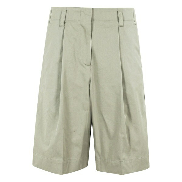 ロベルトコリーナ レディース 心地よいズボン下 ボトムス Cotton shorts  Green