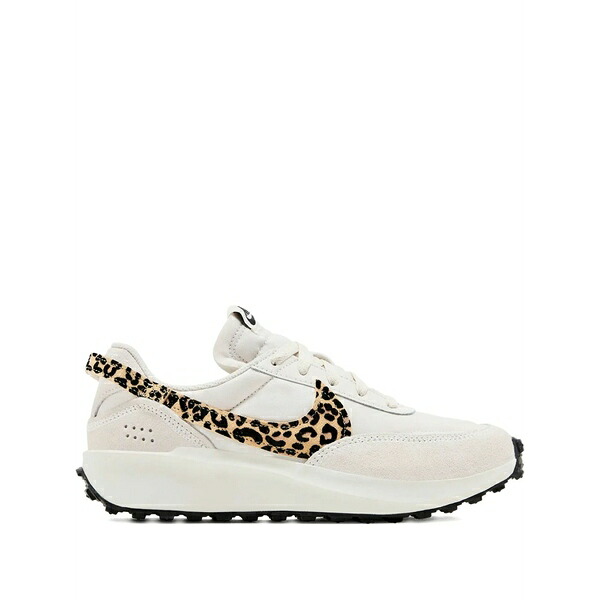 ナイキ レディース スニーカー シューズ Waffle debut animal-print sneakers Neutrals