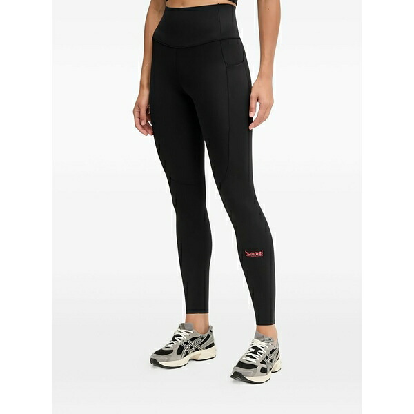 ヒュンメル レディース 心地よいズボン下 ボトムス Hiit intensity high-waist leggings Black
