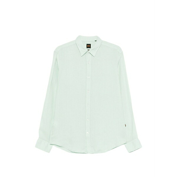 雇い主 メンズ ティーシャツ トップス Logo-detail shirt Green
